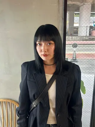 カラー yuumi/透明感 艶モテカラー♡のヘアスタイル