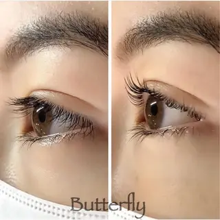マツエク・マツパ Butterfly Naganoのマツエク・マツパデザイン