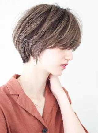 ショート カラー Zina熊本/ 田口 紗羅のヘアスタイル