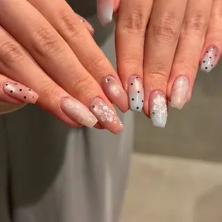 ネイル ʀᴀɪ ɴᴜᴀɴᴄᴇのネイルデザイン