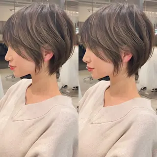ショート レイヤー特化 渋谷美容師/れなのヘアスタイル