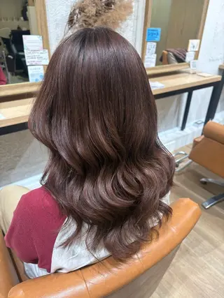セミロング akira bisou hairのヘアスタイル