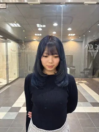 セミロング カラー カットカラー募集中/ MARI  /大宮のヘアスタイル