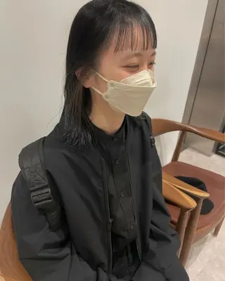 ミディアム minatsu 東京の技術を京都でのヘアスタイル