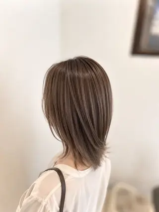 ミディアム uchida erikoのヘアスタイル