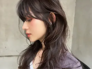 ミディアム カラー 🪇髪質改善/透明感 カラー🪇RIOのヘアスタイル