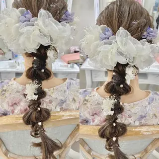 ヘアアレンジ ヘアセットサロン ココのヘアスタイル