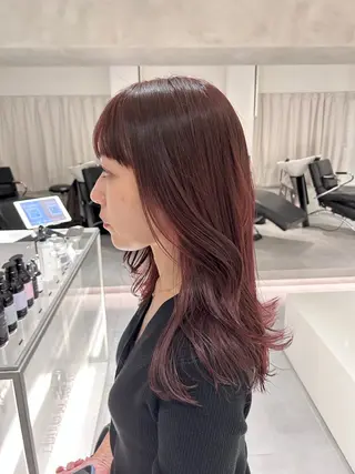 ロング カラー 🪞透け感&韓国ヘア 🪞honokaのヘアスタイル