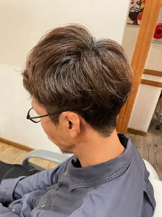 パーマ メンズ ROSSO川口店 キクチのヘアスタイル