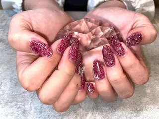 ネイル morimoto梅田 長さだし/持ち込みのネイルデザイン