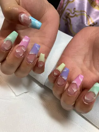 ネイル rukianail 新里のネイルデザイン