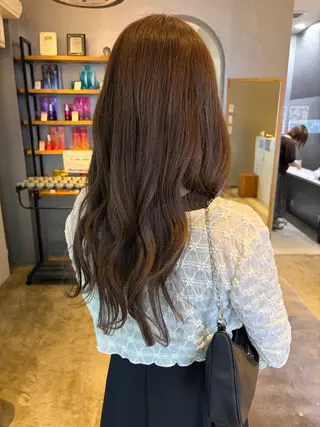 ロング カラー 艶髪/透明感カラー ✨KIKOのヘアスタイル