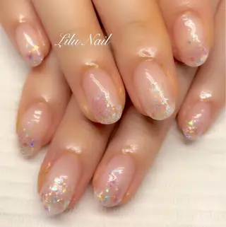 ネイル モチの良さ◉ フィルインネイル♡のネイルデザイン