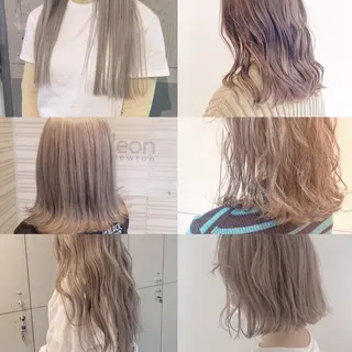 ミディアム カラー レイズ 立川のヘアスタイル