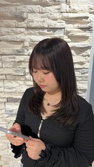 カラー MANA /名駅/透明感カラーのヘアスタイル