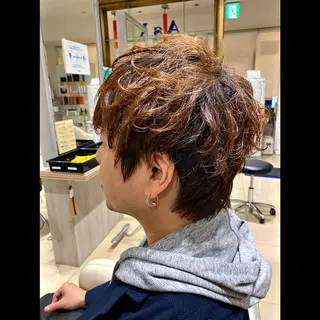 パーマ メンズ 似合う髪型見つけます AYAKAのヘアスタイル