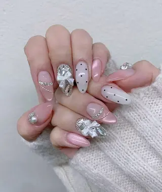 ネイル MONE PINK  NAILのネイルデザイン