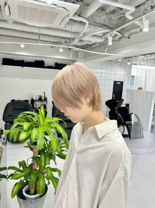 カラー メンズ 🎀ブリーチモデル 🎀募集中/moyuのヘアスタイル