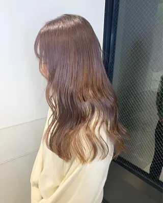 ロング カラー Amelie yunのヘアスタイル
