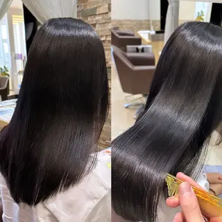 ロング 山中 大輝のヘアスタイル