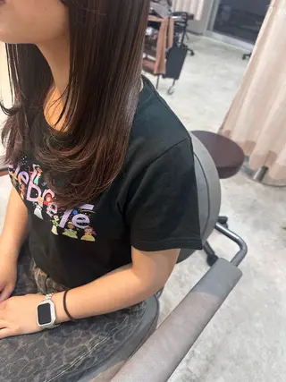 ミディアム 豊岡 藍斗のヘアスタイル