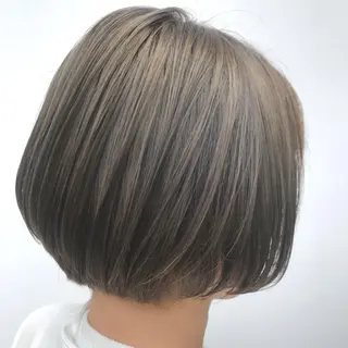 ミディアム カラー Takahashi Yuriのヘアスタイル