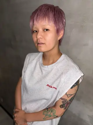 ショート カラー 優作 〜圧倒的信頼〜のヘアスタイル