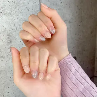 ショート カラー パーマ ヘアアレンジ メンズ キッズ ネイル マツエク・マツパ アイブロウ Salon Ｋのネイルデザイン