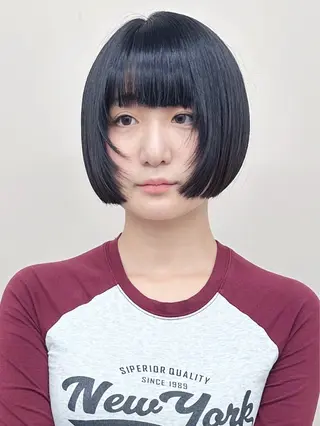 ショート ボブ/ゆるふわ ボブパーマ/とういのヘアスタイル