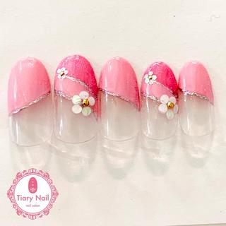 ネイル 💗🪽Tiary Nail🪽💗のネイルデザイン
