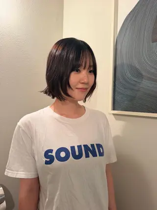 ショート ボブ🥣KON コンナツミのヘアスタイル