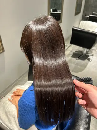 セミロング 髪質改善特化🫧 梶川　歩哉のヘアスタイル