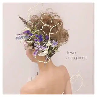ヘアアレンジ YUI𓍯ｴｸｽﾃ /ﾆｭｱﾝｽｶﾗｰのヘアスタイル