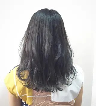 ミディアム カラー メンズ特化美容師 カラー専門ぺーターのヘアスタイル