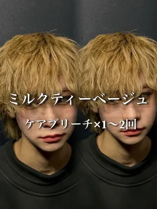カラー パーマ メンズ 札幌メンズ指名 No. 1/光👑のヘアスタイル