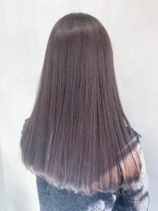 セミロング カラー ヘアアレンジ ミニボブ/ブリーチ 🌈MISATOのヘアスタイル