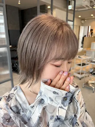 ミディアム HIRO ✂︎のヘアスタイル