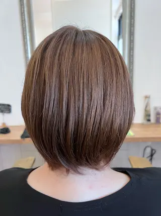 ショート カラー 🐰ハイトーンカラー 畠山 渡🐰のヘアスタイル