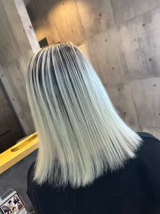 ミディアム カラー パーマ ヘアアレンジ メンズ キッズ ネイル マツエク・マツパ アイブロウ 北千住10分 肥高　壮汰のヘアスタイル