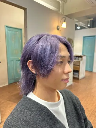 ミディアム カラー 🌈ブリーチ美容師 KOTARO🌈のヘアスタイル