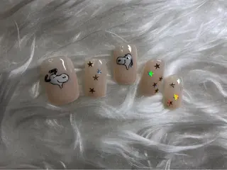 ネイル パラあり！フィルイン 美フォルムのネイルデザイン