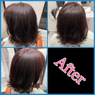 セミロング カラー TELA HAIR 幕張本郷店 澤田のヘアスタイル