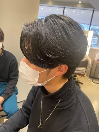 ショート パーマ メンズ unopulir 景山 凌のヘアスタイル