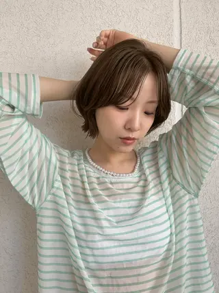 ショート カラー ナチュラル🕰️流山 /Ruko🌱のヘアスタイル