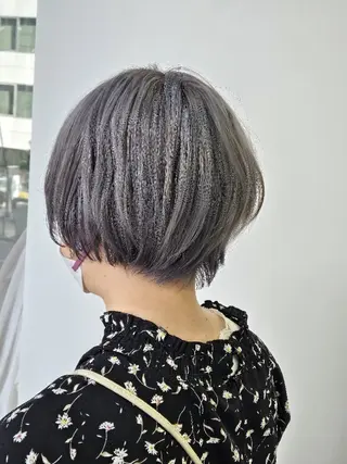 ショート カラー ショート/ボブ/中村 遥香 🧸🤍のヘアスタイル