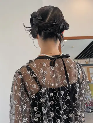 ロング 熊崎 葵のヘアスタイル