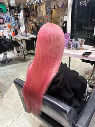 ロング カラー 推しカラー/ ミクのヘアスタイル