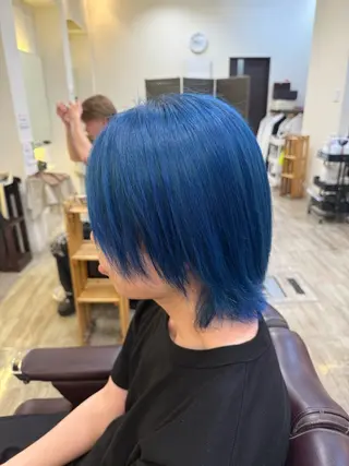 ショート カラー 永井 天斗のヘアスタイル