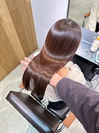 ロング 縮毛矯正🌝髪質改善 🌝一条龍輝のヘアスタイル