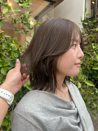 カラー kaho/ 透明感カラー🫧のヘアスタイル